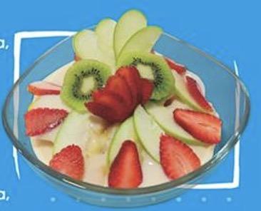 Fresas con Crema Saludable