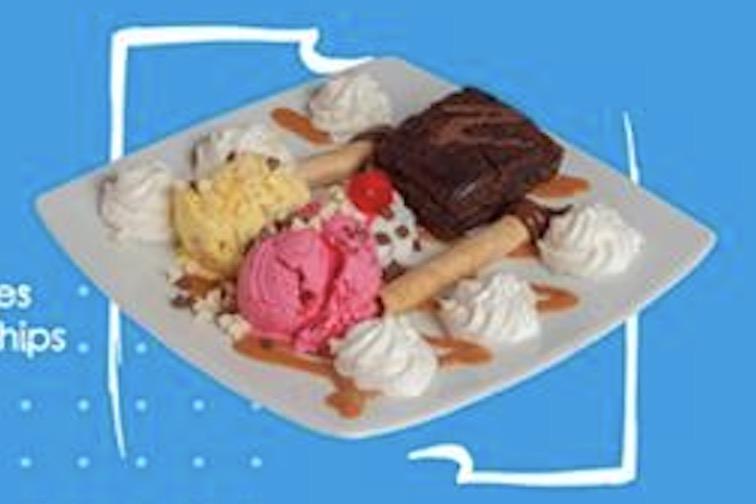 Brownie con Helado